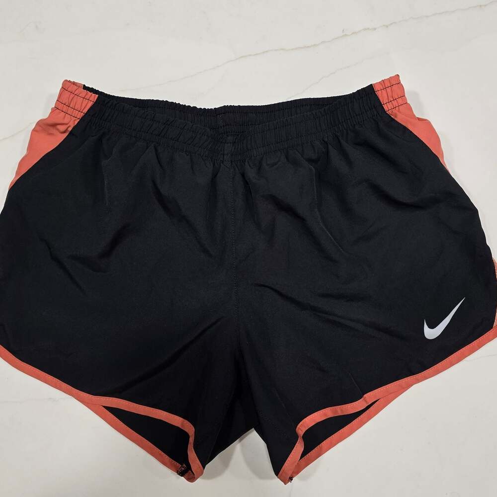 Nike Dri-FIT Women's Running Training Shorts with Orange Trim